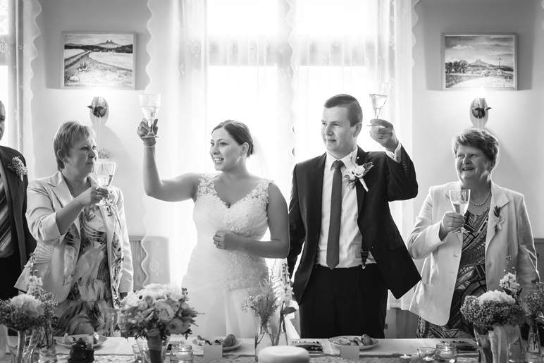 Svatební foto - hostina